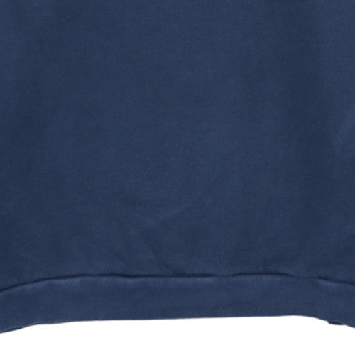 Adidas Men's Navy Blue Crew Neck Pullover Sweatshirt Size L