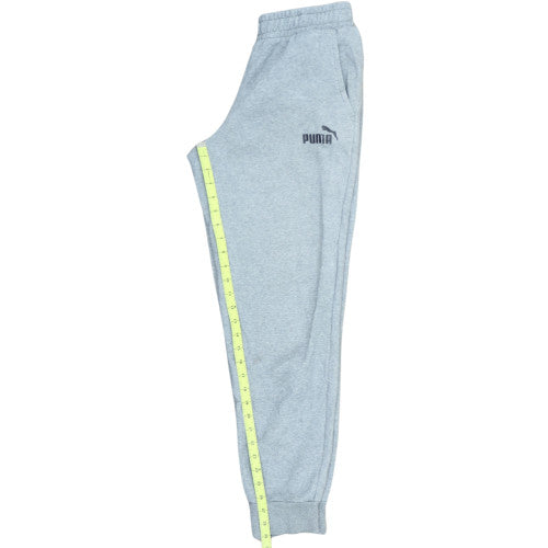 Puma Men’s Grey Jogger Sweatpants Regular Fit M