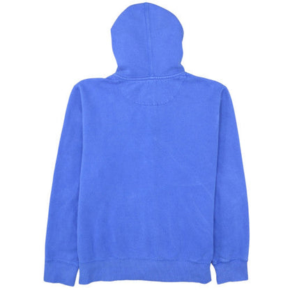 Nike Men's Blue XL Full Zip Fleece Hoodie with Logo