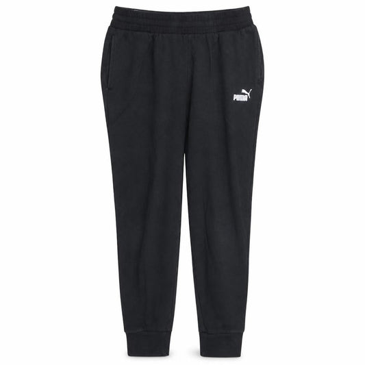 Puma Men’s Black Jogger Sweatpants M Regular Fit Tapered Cotton Blend