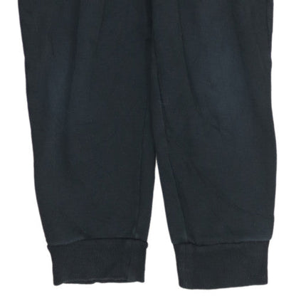 Puma Men’s Black Jogger Sweatpants M Regular Fit Tapered Cotton Blend