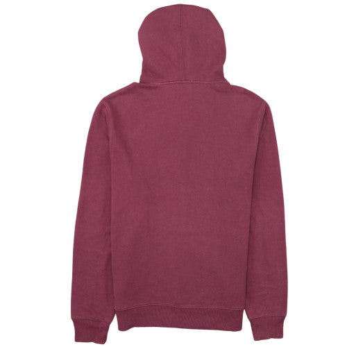 Russell Athletic Men's Red Pullover Hoodie Size M Fleece Logo