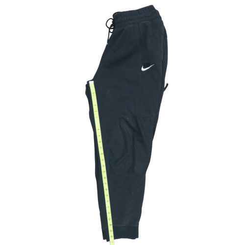 Nike Men's Black Jogger Sweatpants L Fleece Cuffed Tapered