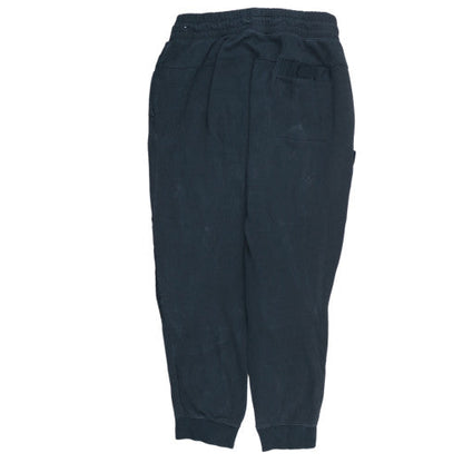 Nike Men's Black Jogger Sweatpants L Fleece Cuffed Tapered