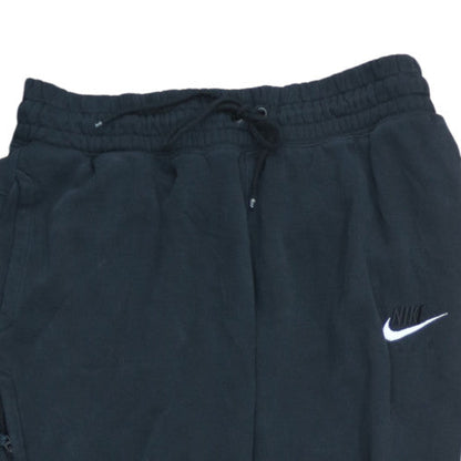 Nike Men's Black Jogger Sweatpants L Fleece Cuffed Tapered