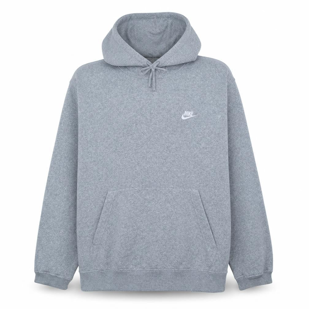 Nike Men's Grey XL Pullover Fleece Hoodie Sweatshirt