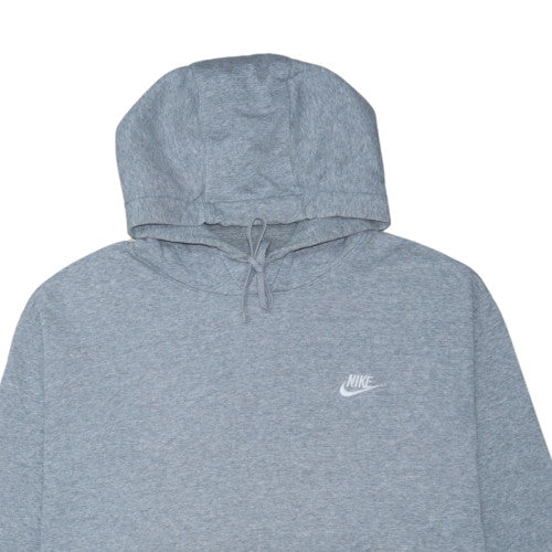 Nike Men's Grey XL Pullover Fleece Hoodie Sweatshirt