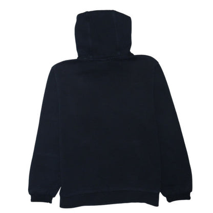 Nike Women Black Hoodie M Cotton Blend Pullover Sweatshirt