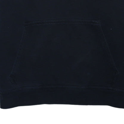 Nike Women Black Hoodie M Cotton Blend Pullover Sweatshirt