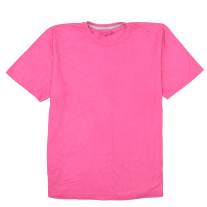 Russell Athletic Mens Pink Crew Neck Short Sleeve T-Shirt XL Classic Fit