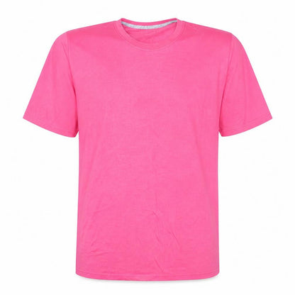 Russell Athletic Mens Pink Crew Neck Short Sleeve T-Shirt XL Classic Fit