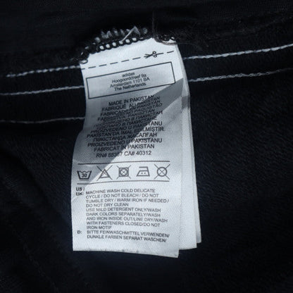 Adidas Womens Black Jogger Trousers Size 8 Cotton Blend Sportswear