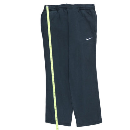 Nike Men's Black XL Fleece Sweatpants with Elastic Waist