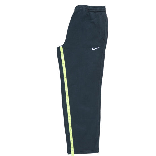Nike Men's Black XL Fleece Sweatpants with Elastic Waist