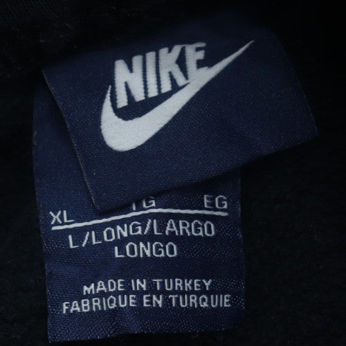 Nike Men's Black XL Fleece Sweatpants with Elastic Waist