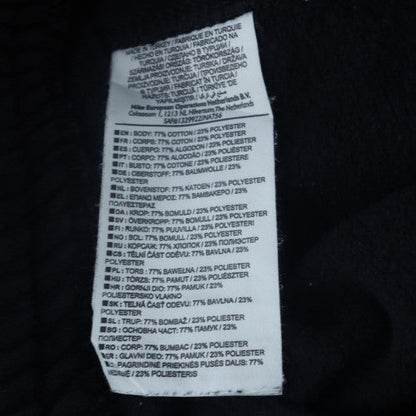 Nike Men's Black XL Fleece Sweatpants with Elastic Waist
