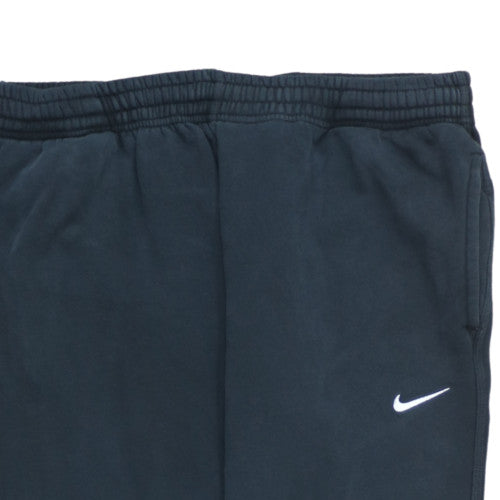 Nike Men's Black XL Fleece Sweatpants with Elastic Waist
