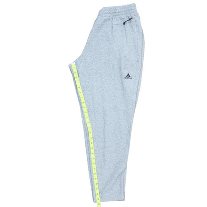 Adidas Men Grey 2XL Jogger Trousers Lightweight Sportswear