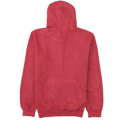 Champion Men's Red Pullover Hoodie Medium Fleece Sweatshirt