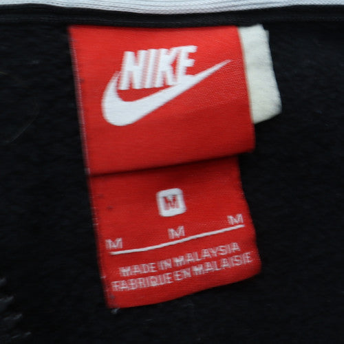 Nike Air Men's Black Red Full Zip Hoodie Size M Sportswear