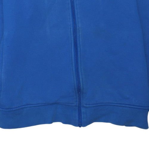 Lacoste Men's Blue Full Zip Hoodie XL Fleece Sweatshirt