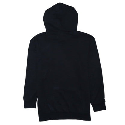 Adidas Mens Black XS Pullover Hoodie Embroidered Logo Lightweight