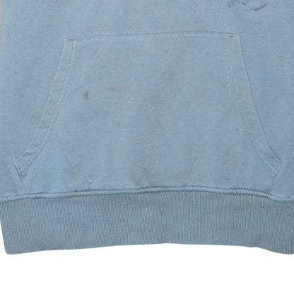 Ellesse Heritage Men's Blue Pullover Hoodie S Embroidered Logo Sportswear