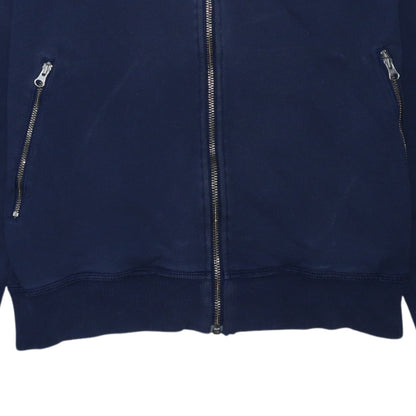 Adidas Originals Men's Navy Blue Full Zip Sweatshirt Small