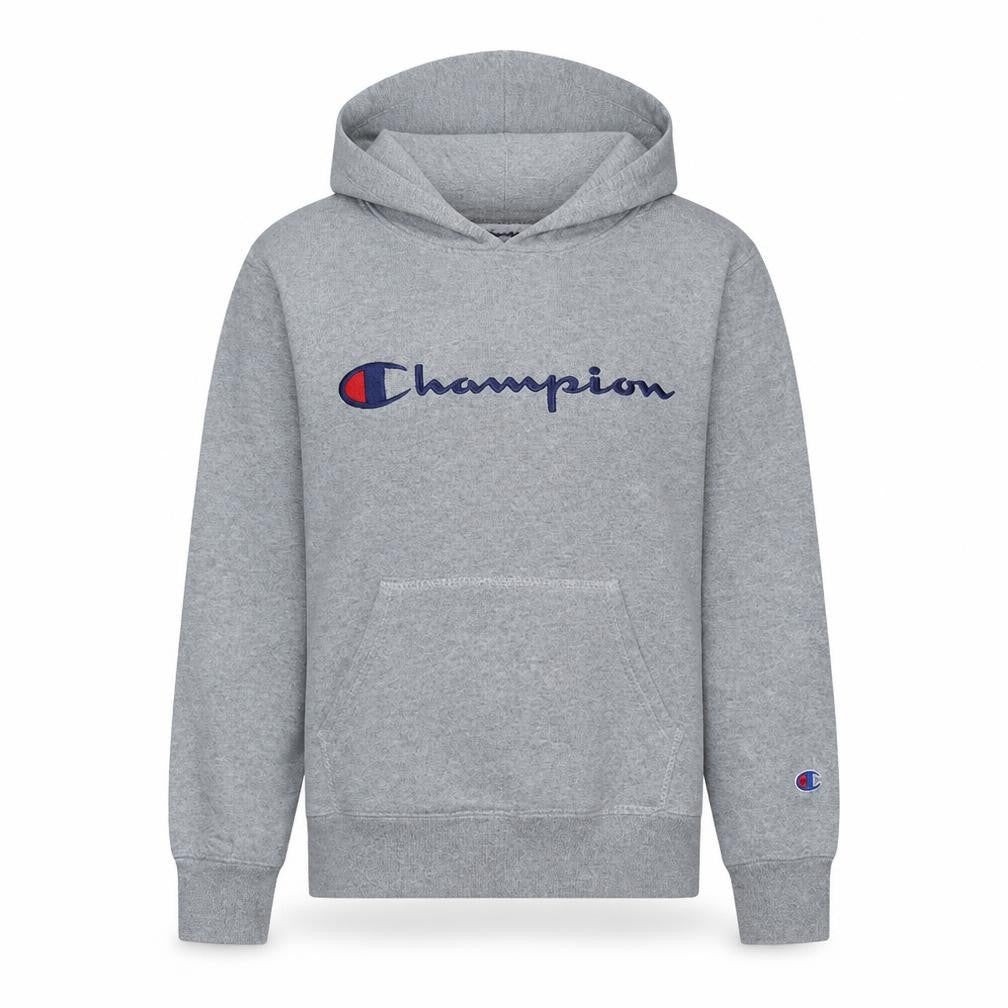Champion Womens Grey Pullover Hoodie Medium Athletic Fit