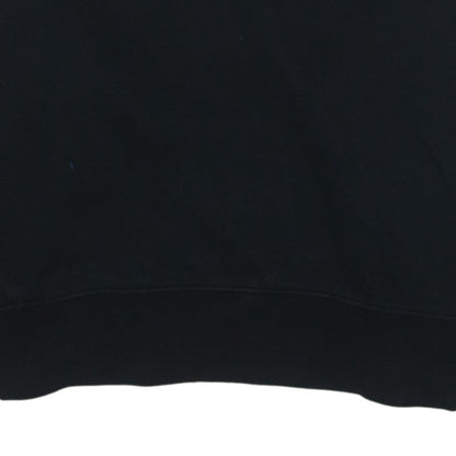 Adidas Women Black Size 16 Pullover Hoodie Sweatshirt