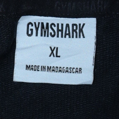 Gymshark Women Black XL Pullover Hoodie with Logo