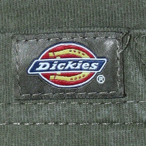 Dickies Men's Green XL Short Sleeve Crew Neck Cotton T-Shirt