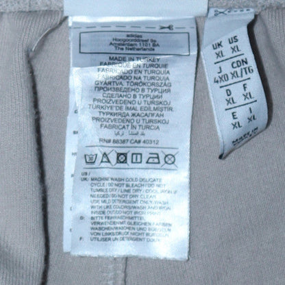 Adidas Mens Grey XL Jogger Trousers Casual Sportswear