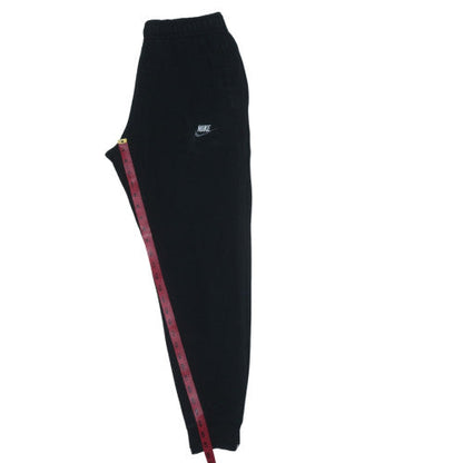 Nike Men's Black Small Fleece Sweatpants Tapered Fit