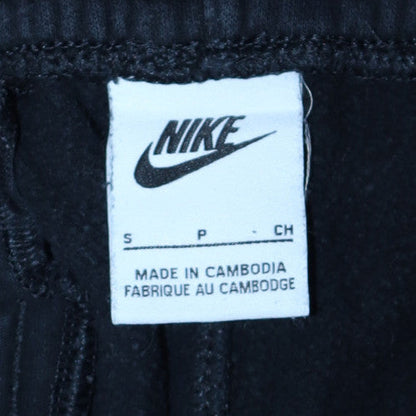 Nike Men's Black Small Fleece Sweatpants Tapered Fit