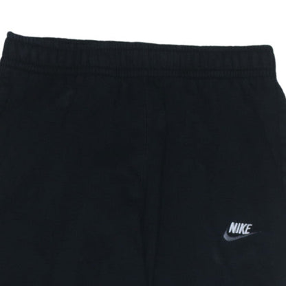 Nike Men's Black Small Fleece Sweatpants Tapered Fit