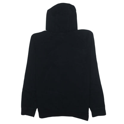 Adidas Men’s Black Pullover Hoodie M Logo 3-Stripes Sportswear