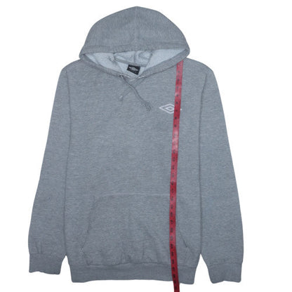 Umbro Men's Grey 2XL Pullover Hoodie Fleece Sweatshirt