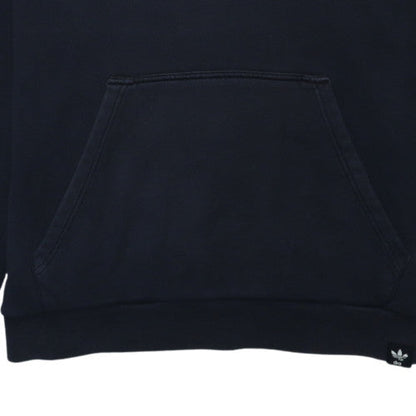 Adidas Men's Black Pullover Hoodie L Logo Sports Cotton