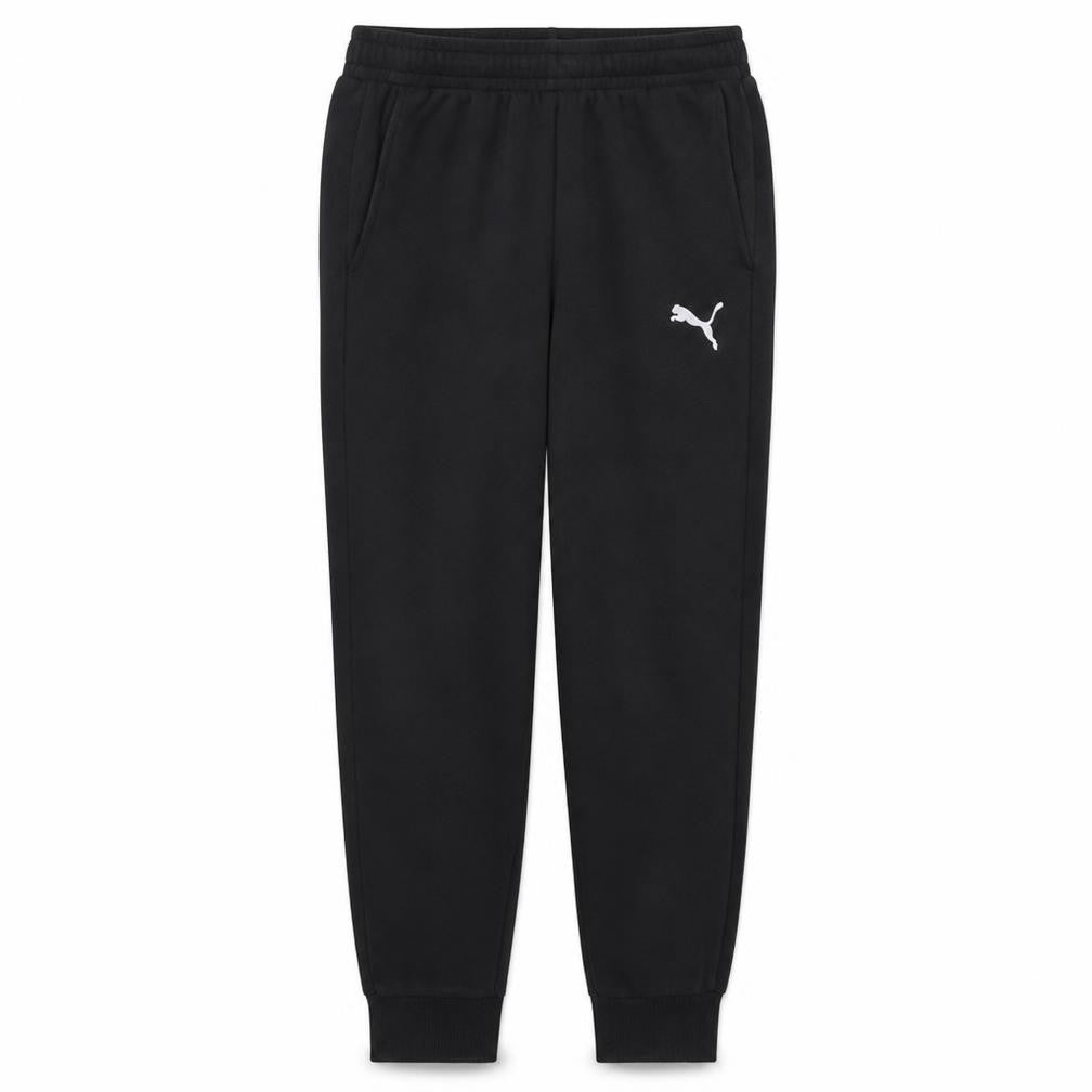 Puma Men's Black Jogger Trousers Size L Elastic Waist Sweatpants