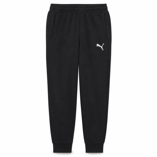 Puma Men's Black Jogger Trousers Size L Elastic Waist Sweatpants
