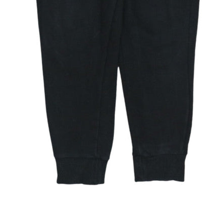Puma Men's Black Jogger Trousers Size L Elastic Waist Sweatpants