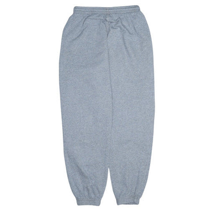 Reebok Womens Grey S Fleece Sweatpants Elastic Waist Joggers