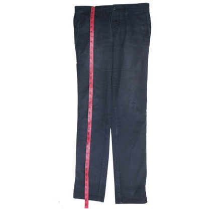 Carhartt WIP Men's Navy Chino Trousers Size 30x32 Cotton Blend