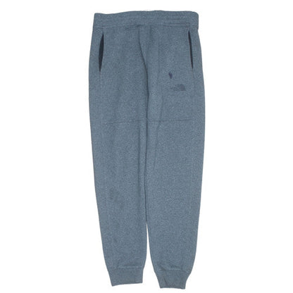 The North Face Men's Grey Fleece Jogger Trousers S Regular Fit