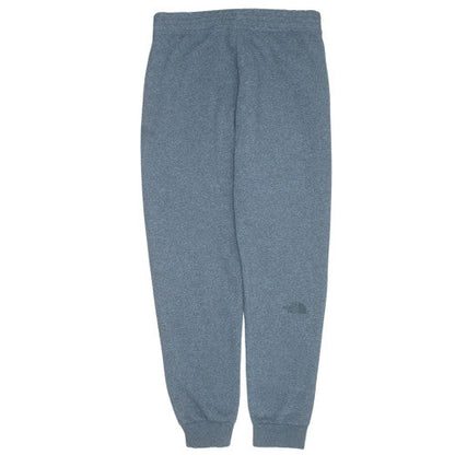 The North Face Men's Grey Fleece Jogger Trousers S Regular Fit