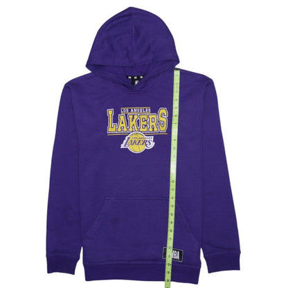 NBA Los Angeles Lakers Boys Purple Pullover Hoodie - Size 14 Years