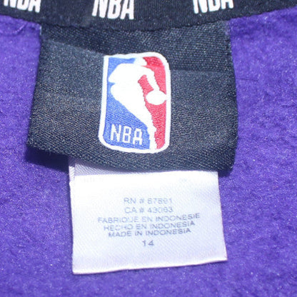 NBA Los Angeles Lakers Boys Purple Pullover Hoodie - Size 14 Years