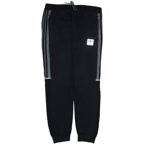 adidas Mens Black Jogger Trousers Size M Regular Fit Performance