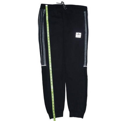 adidas Mens Black Jogger Trousers Size M Regular Fit Performance